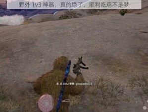 野外 1v3 神器，真的绝了，顺利吃鸡不是梦