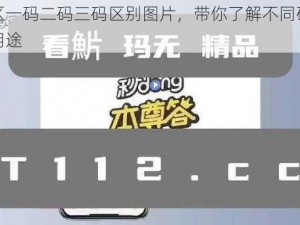 无人区一码二码三码区别图片，带你了解不同码的特点和用途