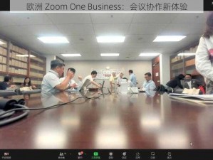 欧洲 Zoom One Business：会议协作新体验