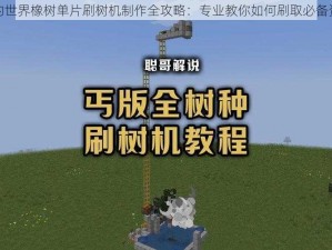 我的世界橡树单片刷树机制作全攻略：专业教你如何刷取必备资源