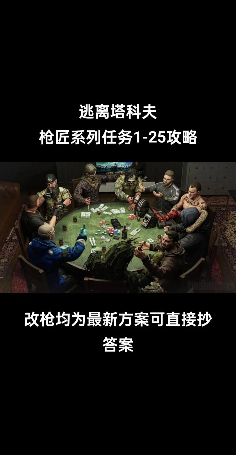 逃离塔科夫枪匠任务攻略:全面解析枪匠任务十二步改造与通关秘籍