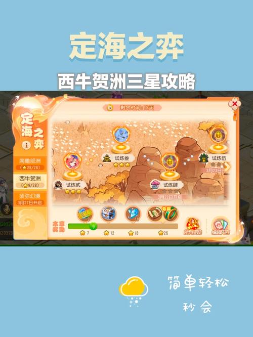 梦幻西游手游南瞻部洲第四关攻略详解:定海之弈的过关策略与技巧