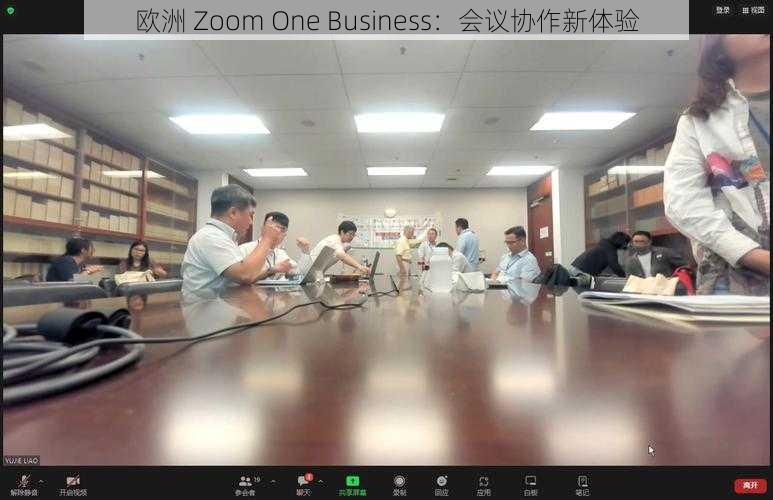 欧洲 Zoom One Business：会议协作新体验