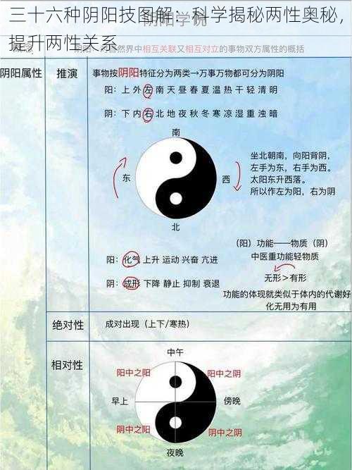 三十六种阴阳技图解：科学揭秘两性奥秘，提升两性关系